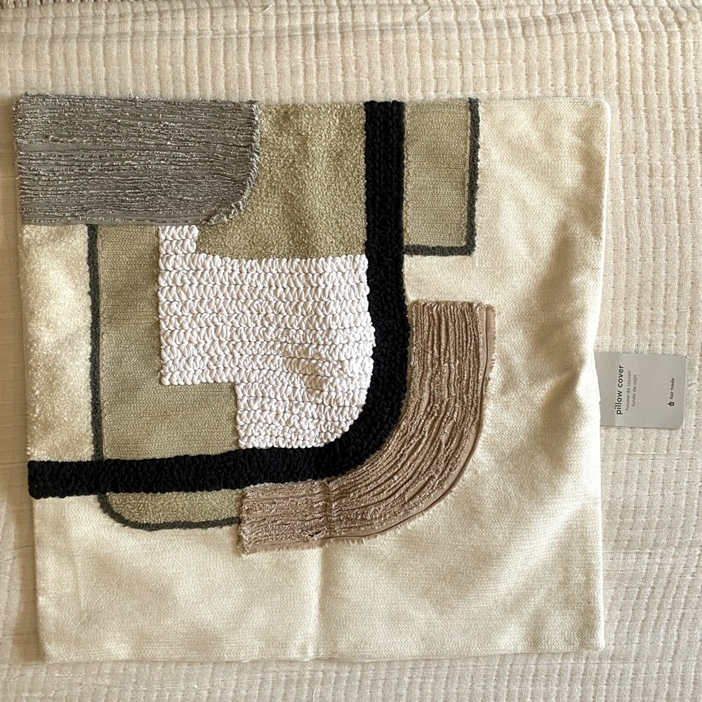 West Elm Modern Pillow Cover